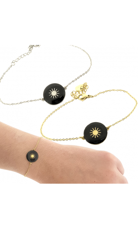 Pulsera Redonda Con Sol